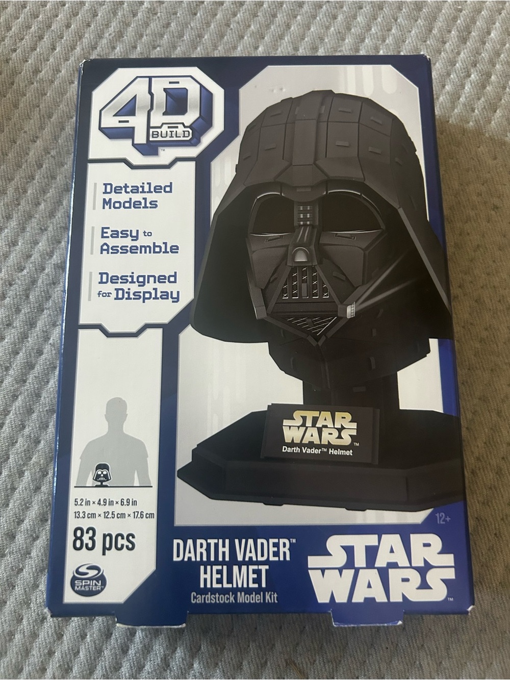 4D Build Star Wars Darth Vader Helmet 3D Puzzle Model Kit